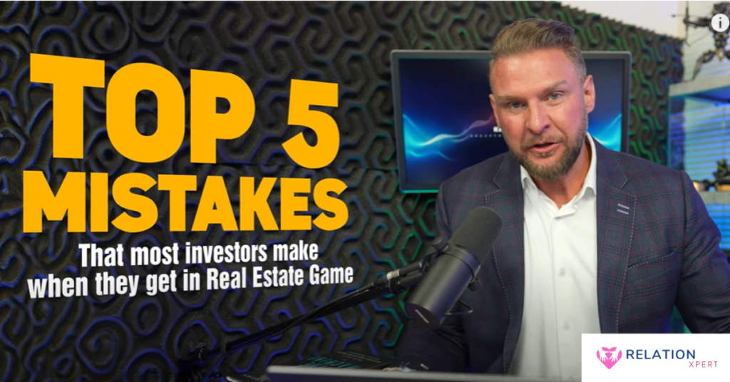 The 5 Most Common Mistakes Real Estate Investors Make and How To Avoid Them

First Mistake: Falling to make a plan and falling to stick with it.
Second Mistake : lack of research
Third Mistake : they fall in love with a property
