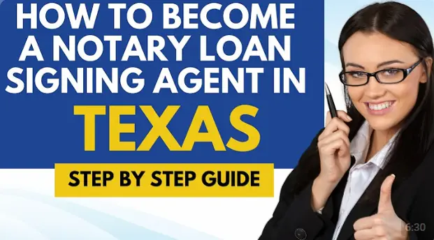 How to Become a Loan Signing Agent in Texas